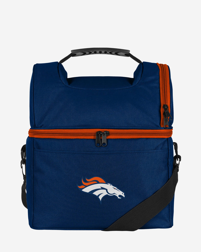 Denver Broncos Solid Double Compartment Cooler FOCO - FOCO.com