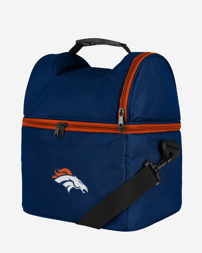 Denver Broncos Solid Double Compartment Cooler FOCO - FOCO.com