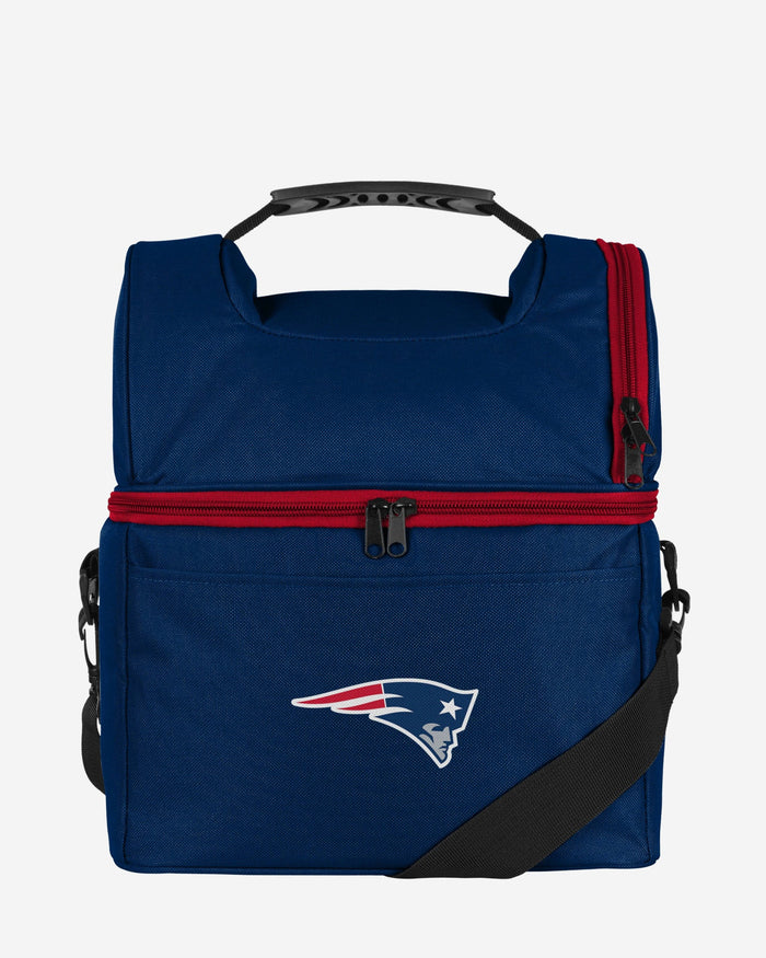 New England Patriots Solid Double Compartment Cooler FOCO - FOCO.com