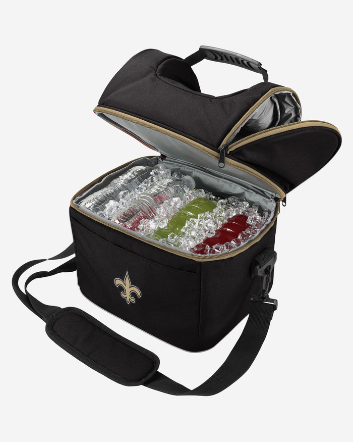 New Orleans Saints Solid Double Compartment Cooler FOCO - FOCO.com