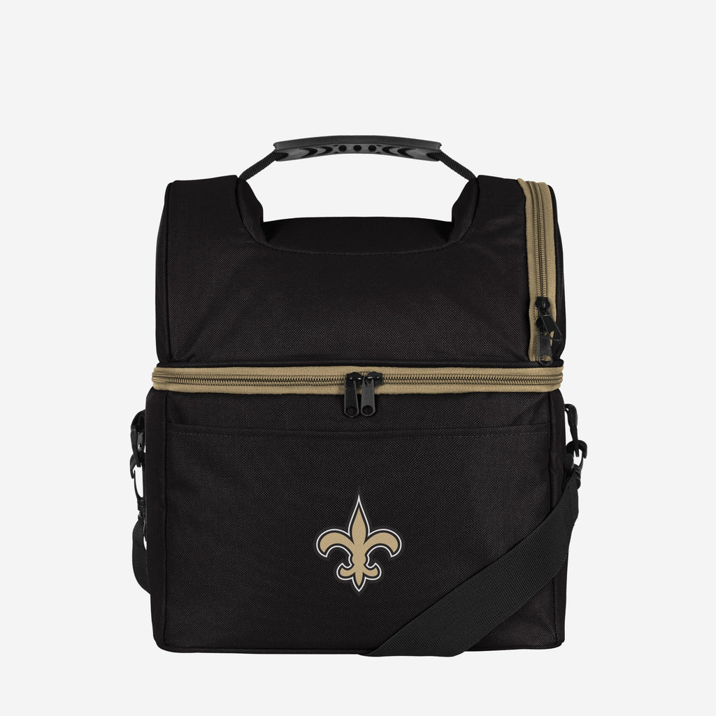 New Orleans Saints Solid Double Compartment Cooler FOCO - FOCO.com