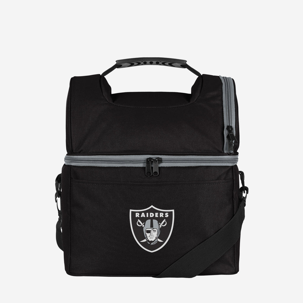 Las Vegas Raiders Solid Double Compartment Cooler FOCO - FOCO.com