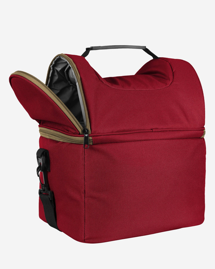 San Francisco 49ers Solid Double Compartment Cooler FOCO - FOCO.com