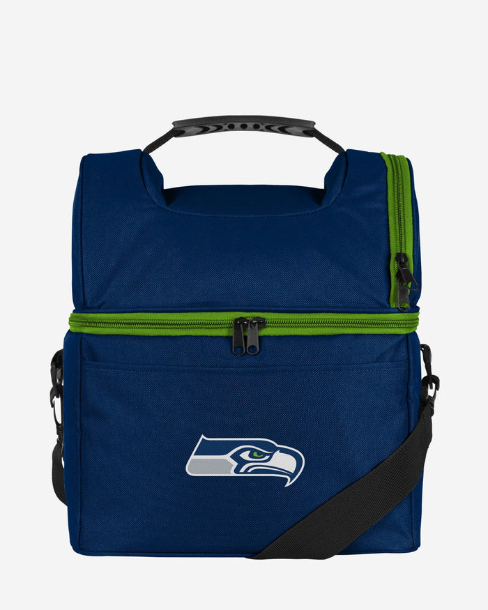 Seattle Seahawks Solid Double Compartment Cooler FOCO - FOCO.com