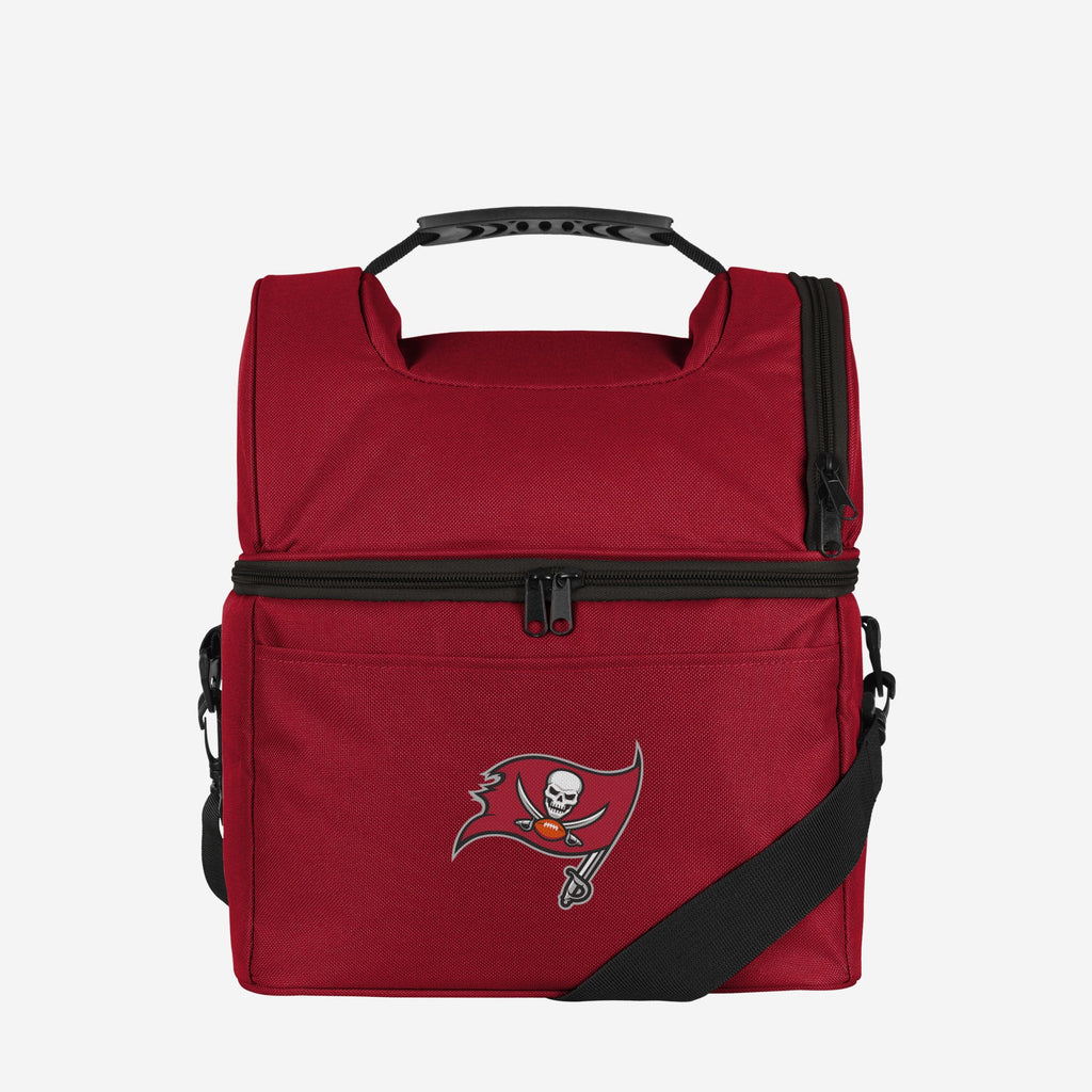 Tampa Bay Buccaneers Solid Double Compartment Cooler FOCO - FOCO.com