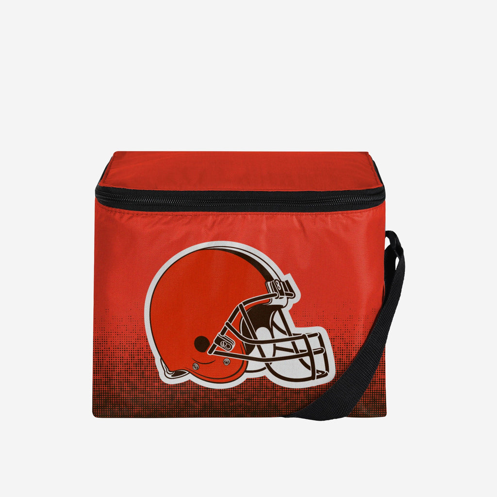 Cleveland Browns Big Logo Gradient 6 Pack Cooler FOCO - FOCO.com