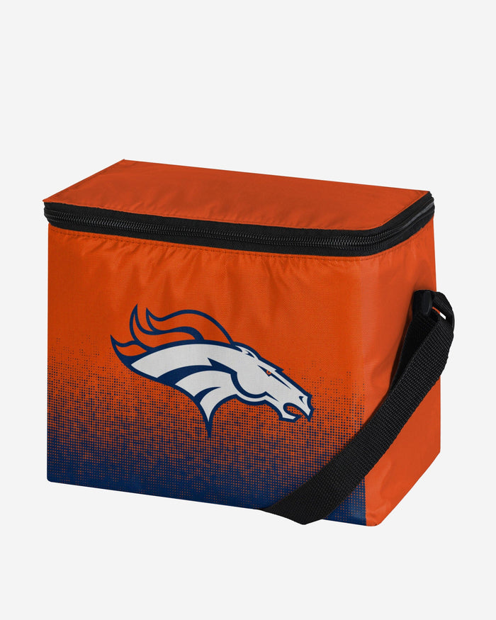 Denver Broncos Big Logo Gradient 6 Pack Cooler FOCO - FOCO.com