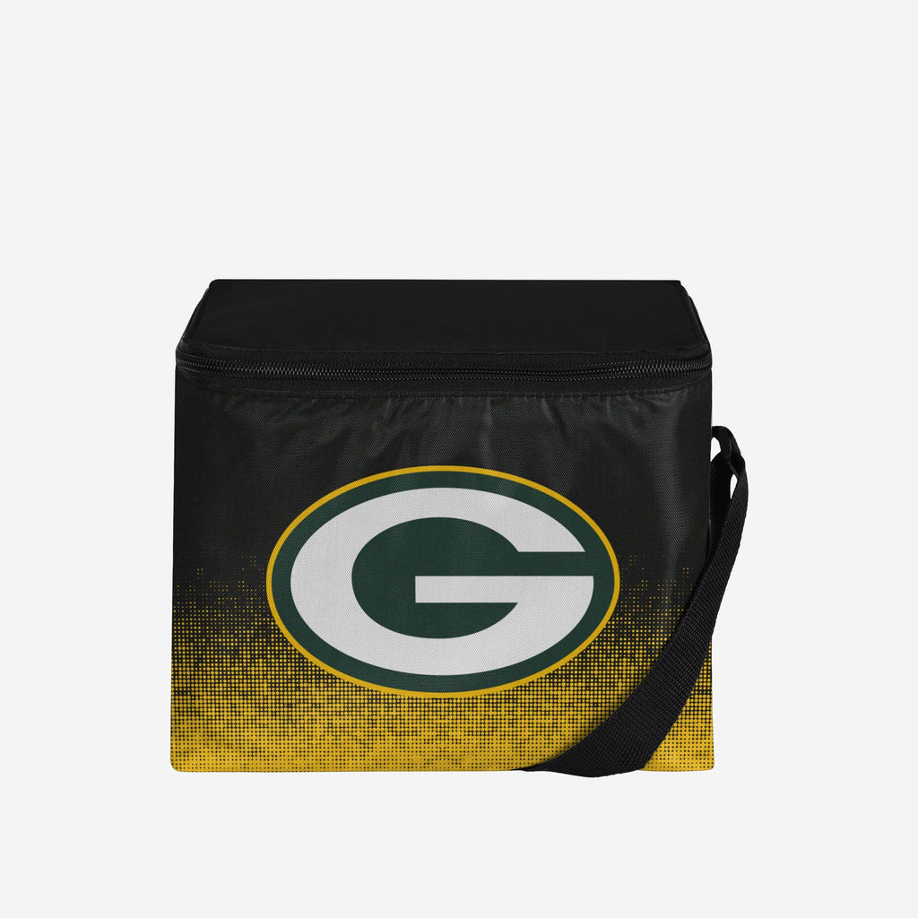 Green Bay Packers Big Logo Gradient 6 Pack Cooler FOCO - FOCO.com