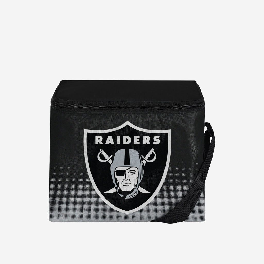 Las Vegas Raiders Big Logo Gradient 6 Pack Cooler FOCO - FOCO.com