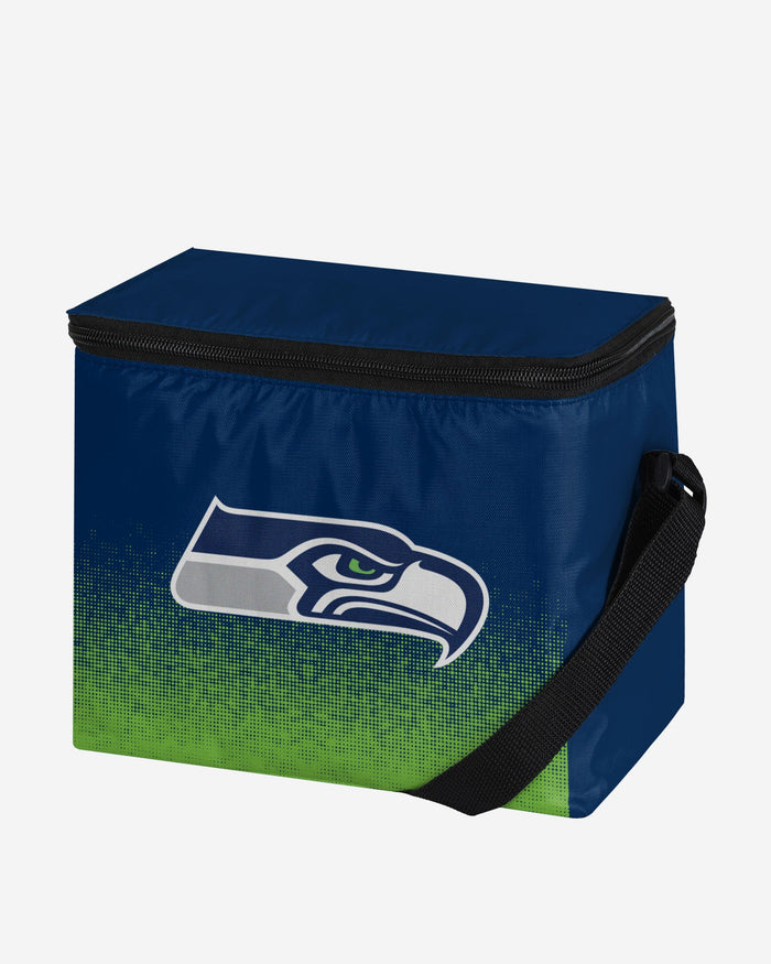 Seattle Seahawks Big Logo Gradient 6 Pack Cooler FOCO - FOCO.com