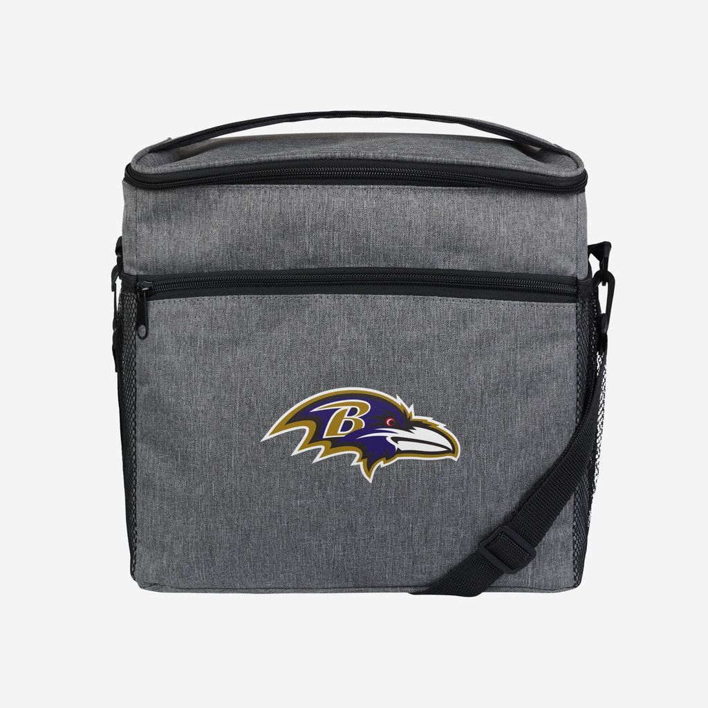 Baltimore Ravens Heather Grey Tailgate 24 Pack Cooler FOCO - FOCO.com