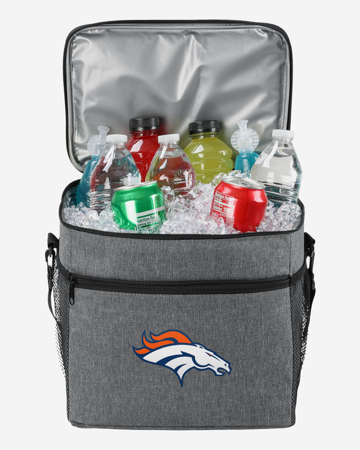 Denver Broncos Heather Grey Tailgate 24 Pack Cooler FOCO - FOCO.com