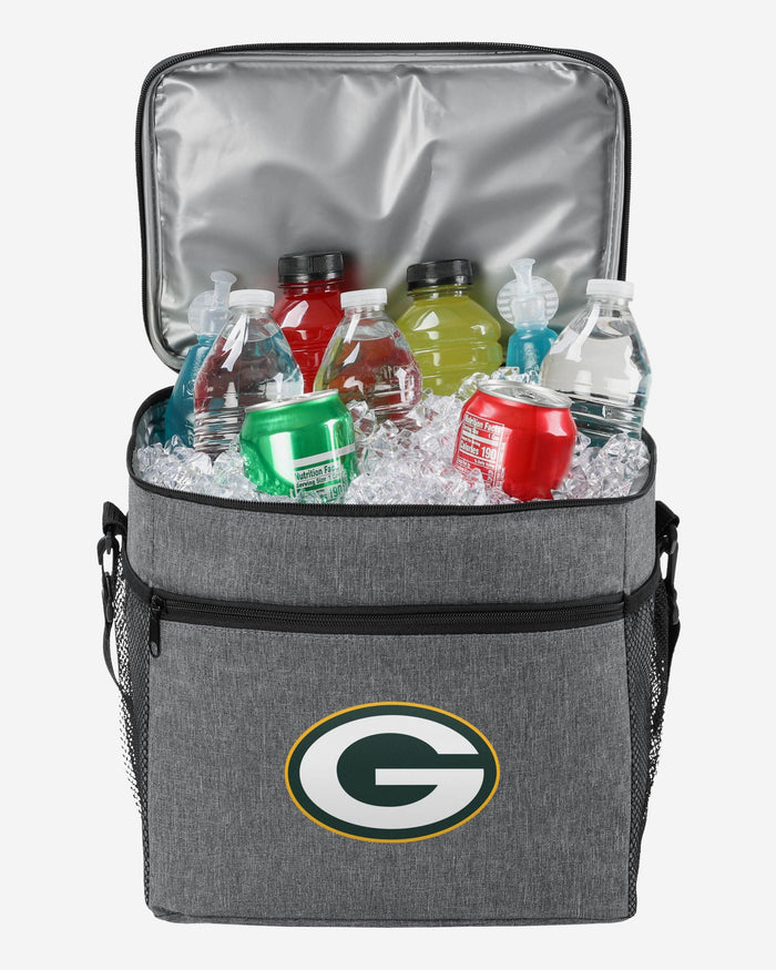 Green Bay Packers Heather Grey Tailgate 24 Pack Cooler FOCO - FOCO.com