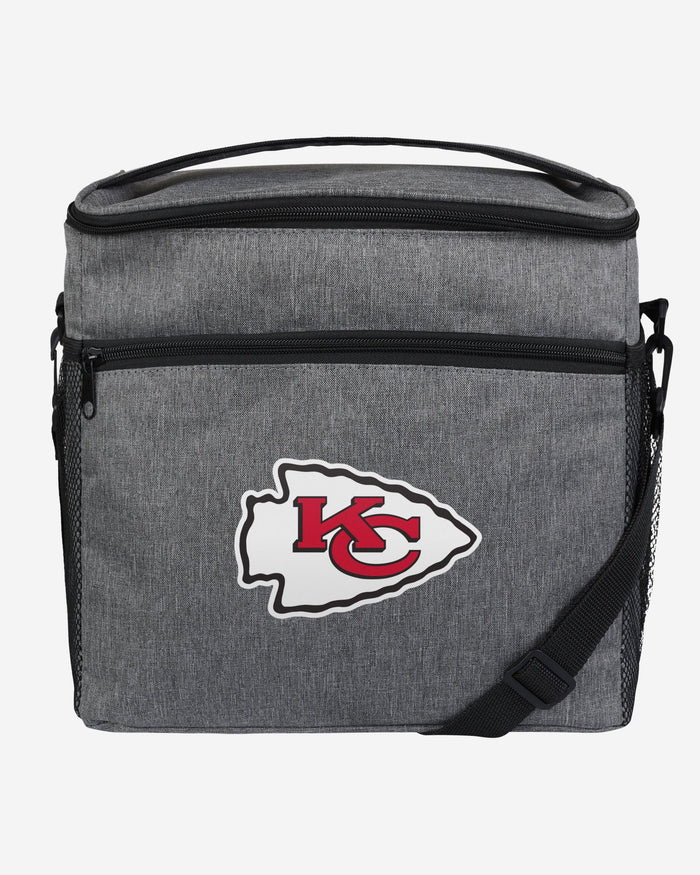 Kansas City Chiefs Heather Grey Tailgate 24 Pack Cooler FOCO - FOCO.com