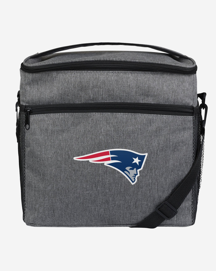 New England Patriots Heather Grey Tailgate 24 Pack Cooler FOCO - FOCO.com