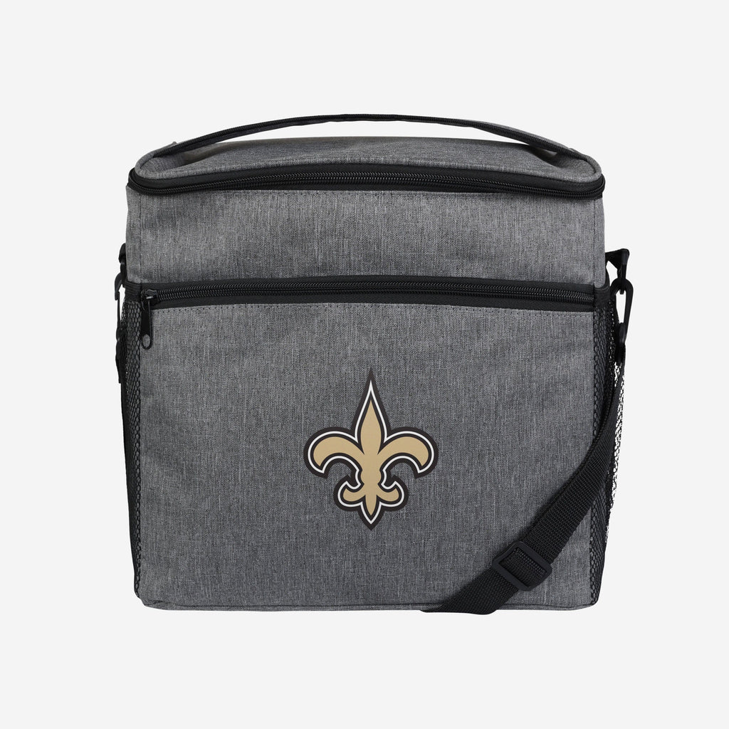 New Orleans Saints Heather Grey Tailgate 24 Pack Cooler FOCO - FOCO.com