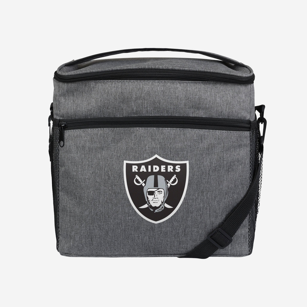 Las Vegas Raiders Heather Grey Tailgate 24 Pack Cooler FOCO - FOCO.com