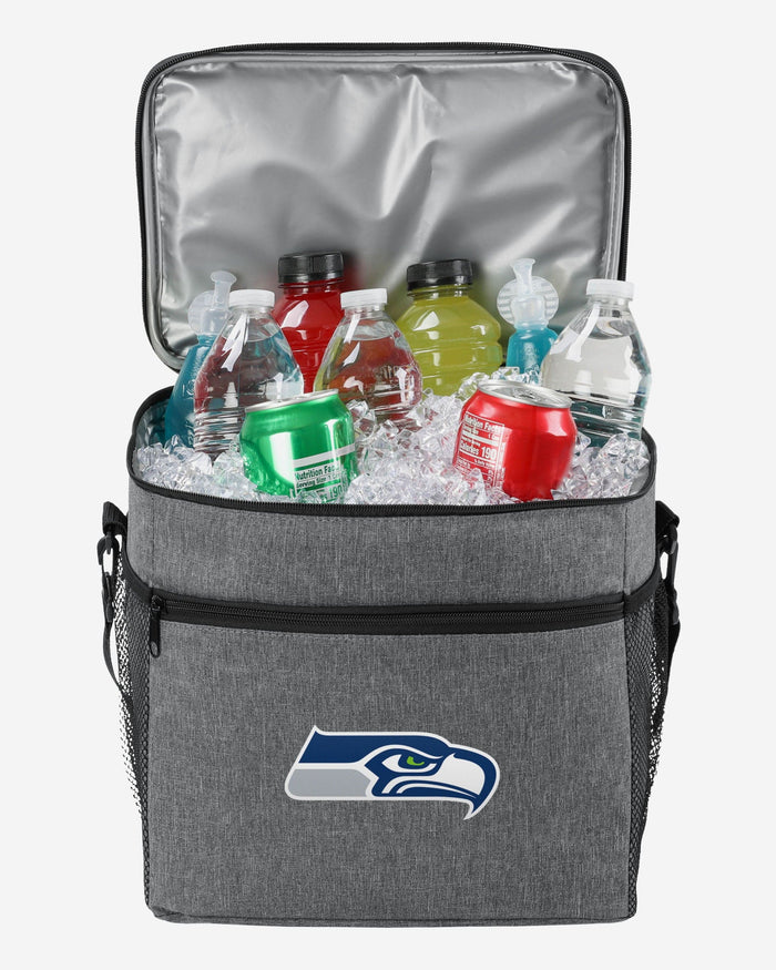 Seattle Seahawks Heather Grey Tailgate 24 Pack Cooler FOCO - FOCO.com