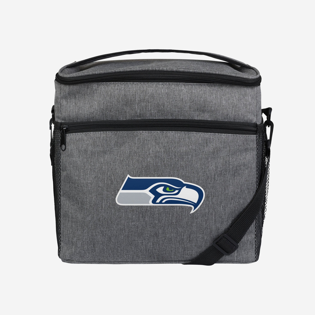 Seattle Seahawks Heather Grey Tailgate 24 Pack Cooler FOCO - FOCO.com