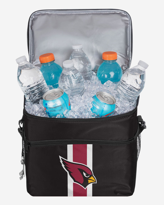 Arizona Cardinals Team Stripe Tailgate 24 Pack Cooler FOCO - FOCO.com