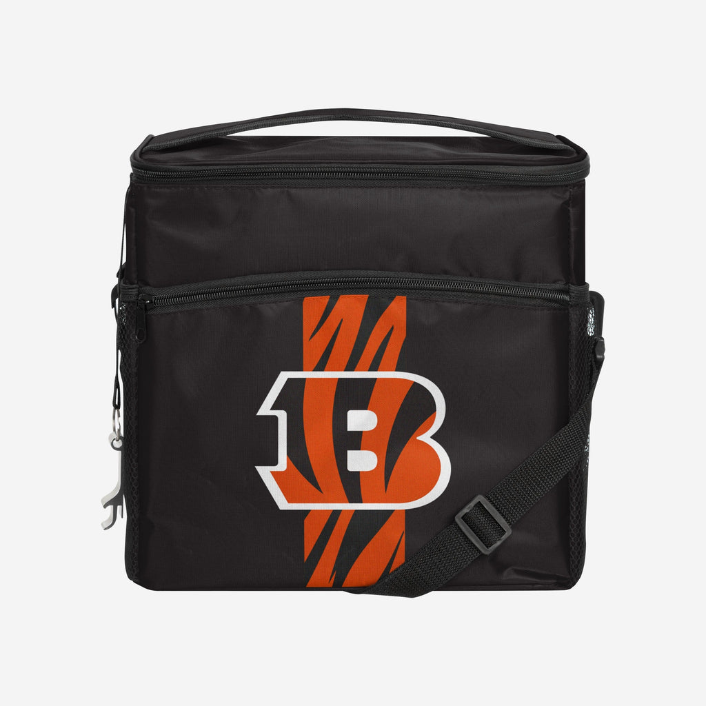 Cincinnati Bengals Team Stripe Tailgate 24 Pack Cooler FOCO - FOCO.com