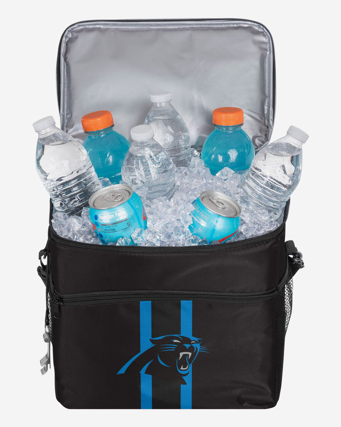 Carolina Panthers Team Stripe Tailgate 24 Pack Cooler FOCO - FOCO.com