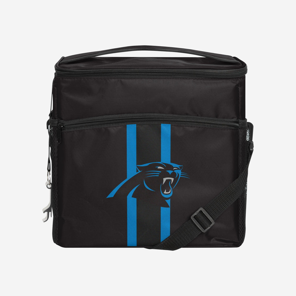 Carolina Panthers Team Stripe Tailgate 24 Pack Cooler FOCO - FOCO.com