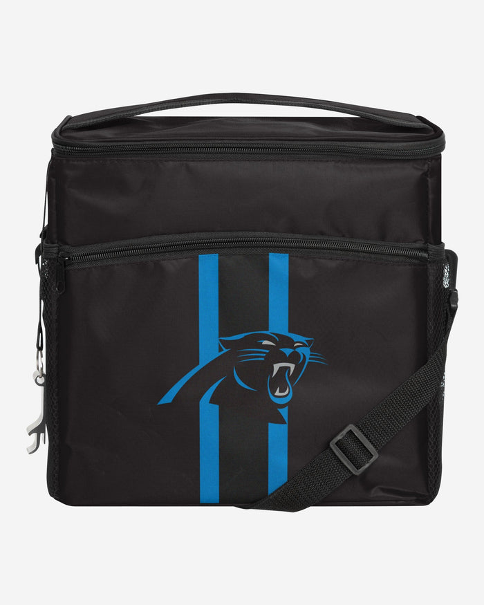 Carolina Panthers Team Stripe Tailgate 24 Pack Cooler FOCO - FOCO.com