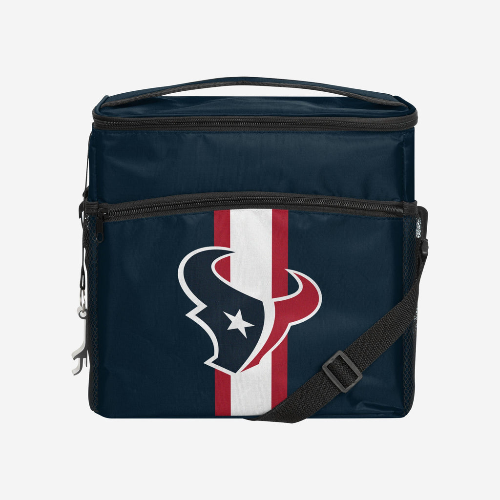 Houston Texans Team Stripe Tailgate 24 Pack Cooler FOCO - FOCO.com