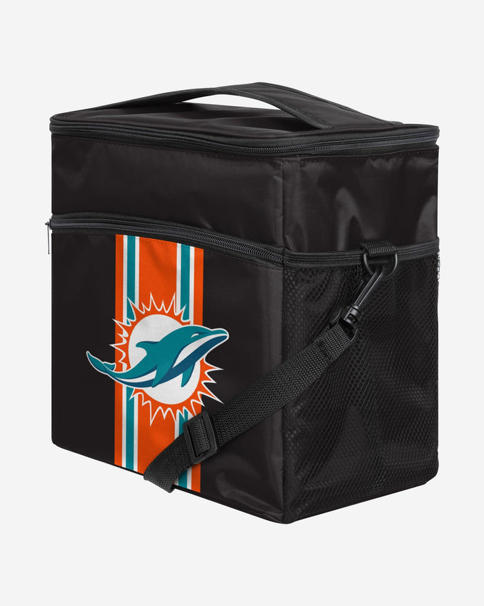 Miami Dolphins Team Stripe Tailgate 24 Pack Cooler FOCO - FOCO.com