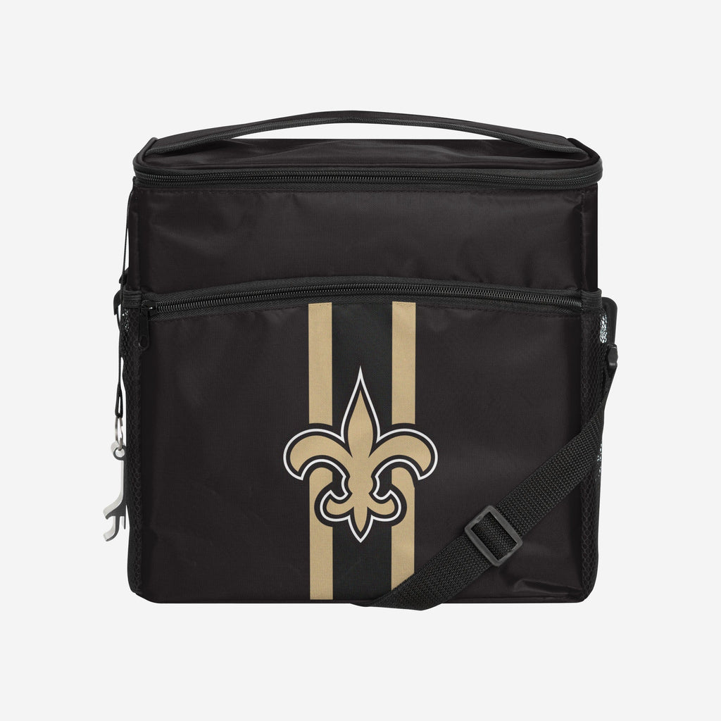 New Orleans Saints Team Stripe Tailgate 24 Pack Cooler FOCO - FOCO.com