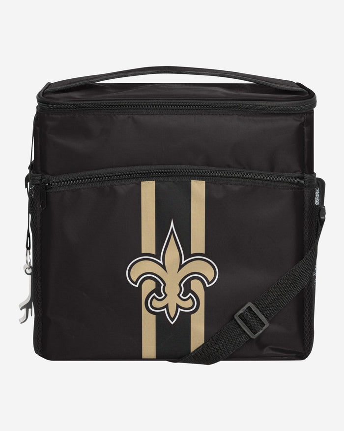 New Orleans Saints Team Stripe Tailgate 24 Pack Cooler FOCO - FOCO.com