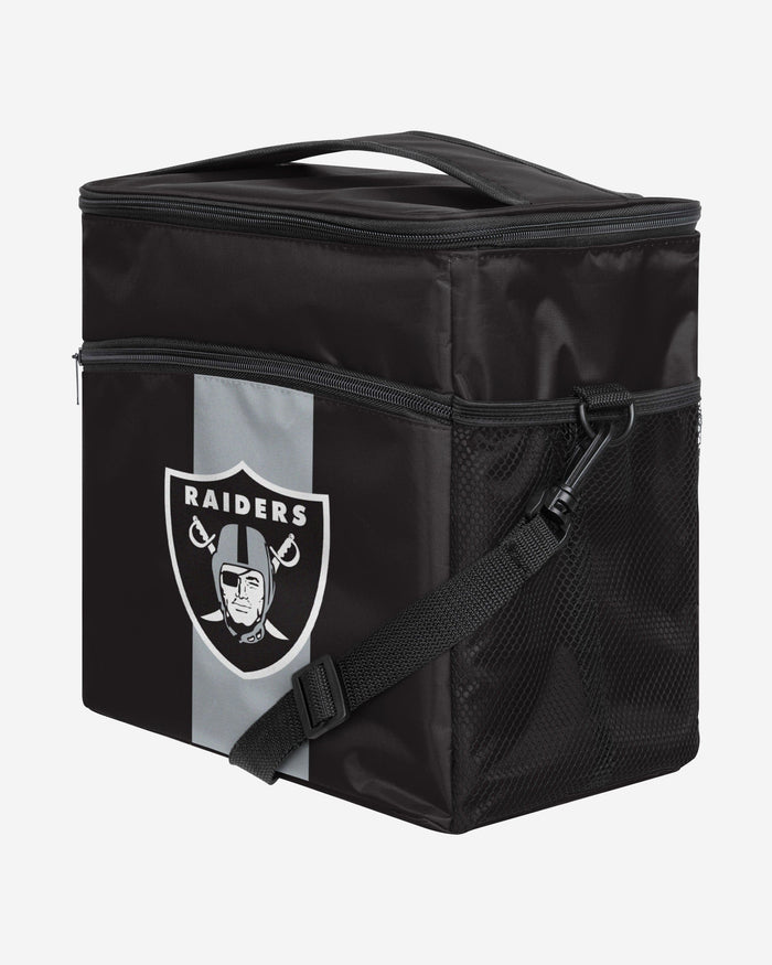 Las Vegas Raiders Team Stripe Tailgate 24 Pack Cooler FOCO - FOCO.com