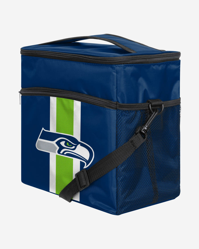 Seattle Seahawks Team Stripe Tailgate 24 Pack Cooler FOCO - FOCO.com