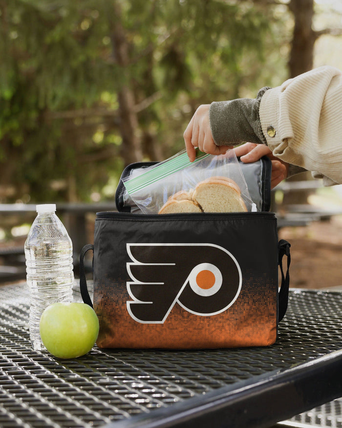 Philadelphia Flyers Big Logo Gradient 6 Pack Cooler FOCO - FOCO.com