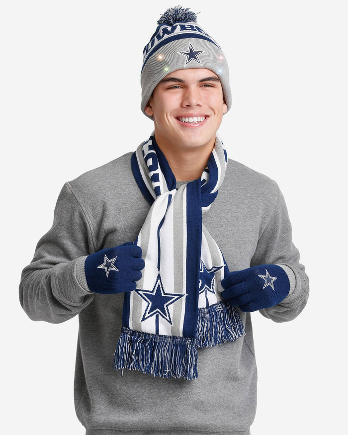 Dallas Cowboys Snow Stealer Cold Weather Set FOCO - FOCO.com