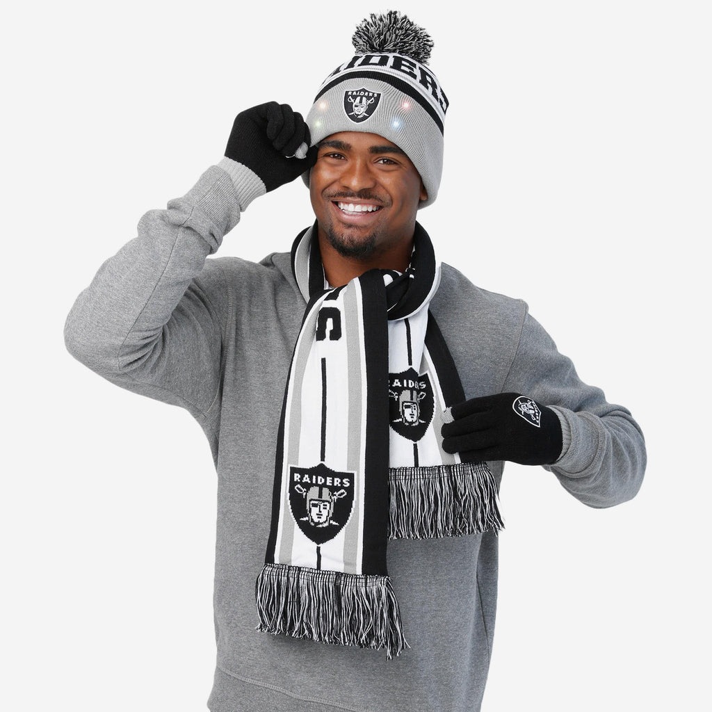 Las Vegas Raiders Snow Stealer Cold Weather Set FOCO - FOCO.com