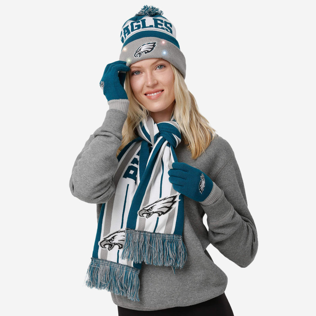 Philadelphia Eagles Snow Stealer Cold Weather Set FOCO - FOCO.com