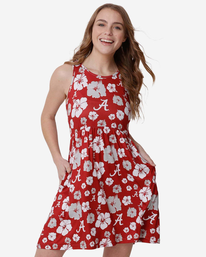 Alabama Crimson Tide Womens Fan Favorite Floral Sundress FOCO S - FOCO.com