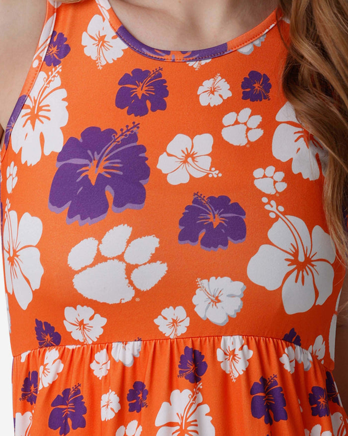 Clemson Tigers Womens Fan Favorite Floral Sundress FOCO - FOCO.com