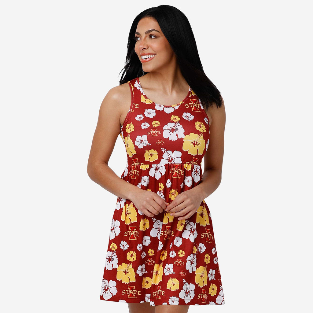 Iowa State Cyclones Womens Fan Favorite Floral Sundress FOCO S - FOCO.com