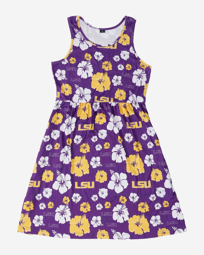 LSU Tigers Womens Fan Favorite Floral Sundress FOCO - FOCO.com