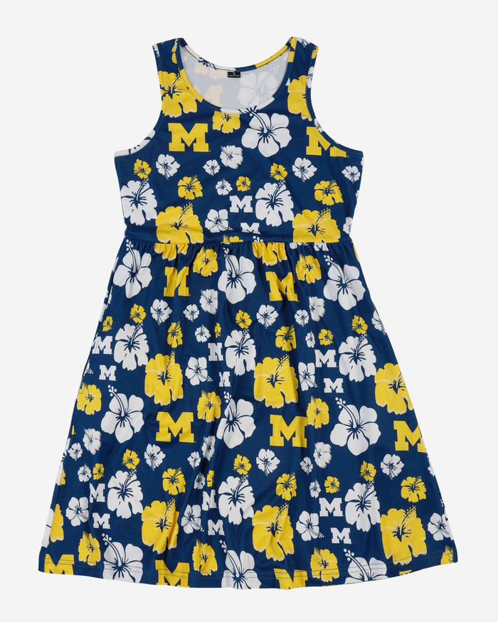 Michigan Wolverines Womens Fan Favorite Floral Sundress FOCO - FOCO.com