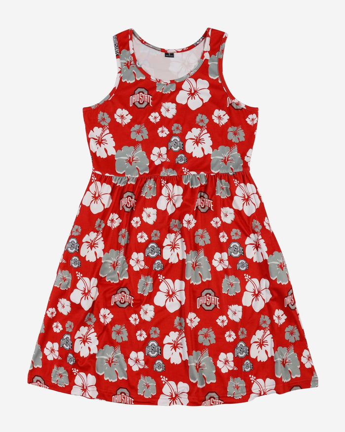 Ohio State Buckeyes Womens Fan Favorite Floral Sundress FOCO - FOCO.com