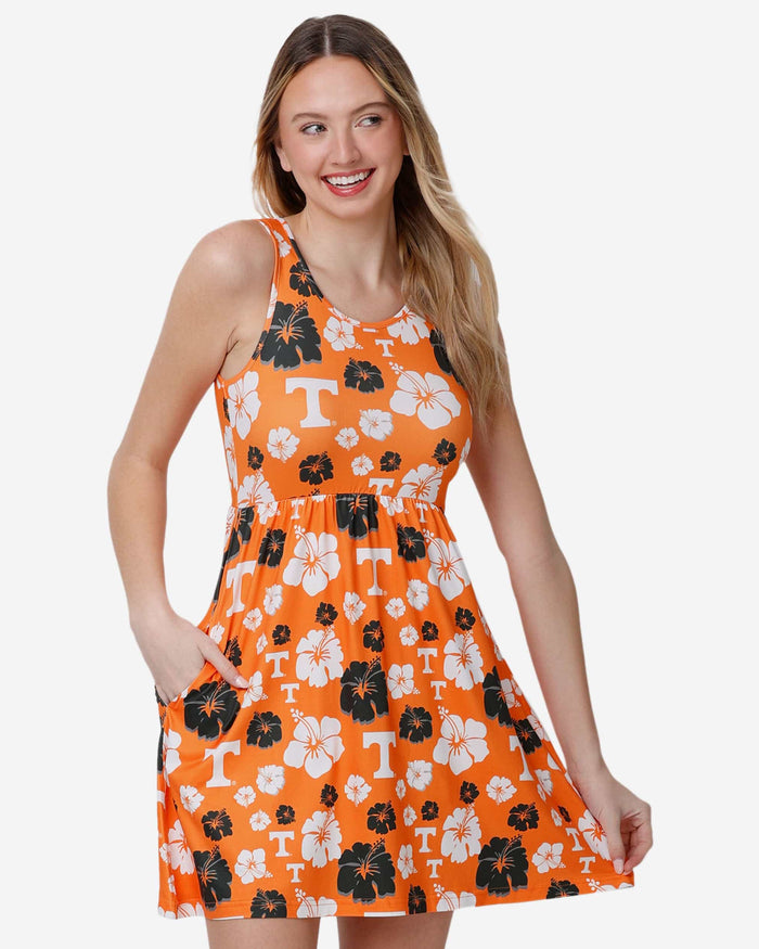 Tennessee Volunteers Womens Fan Favorite Floral Sundress FOCO S - FOCO.com