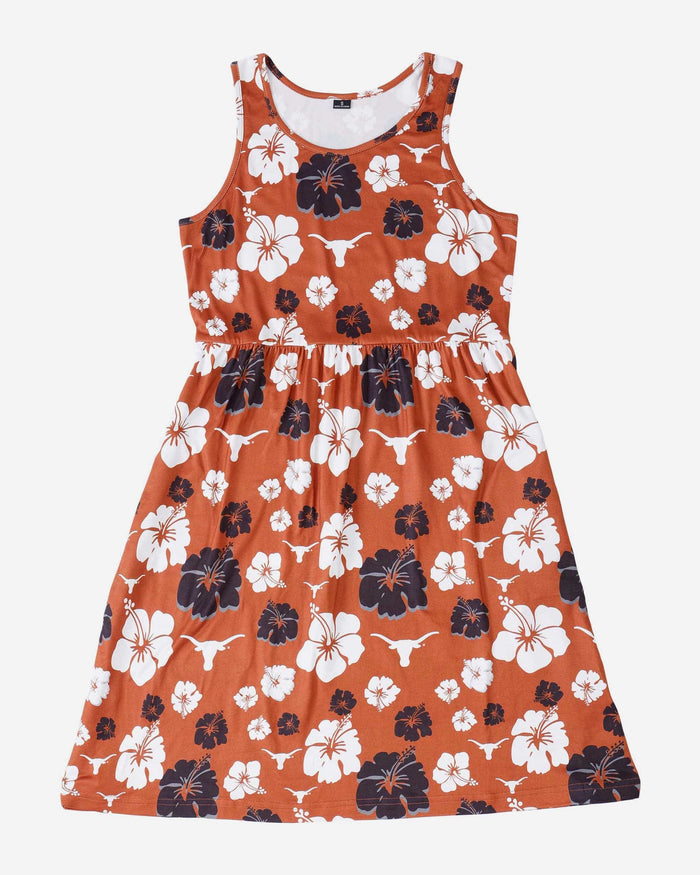 Texas Longhorns Womens Fan Favorite Floral Sundress FOCO - FOCO.com