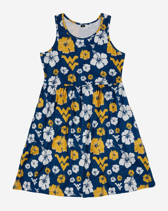 West Virginia Mountaineers Womens Fan Favorite Floral Sundress FOCO - FOCO.com