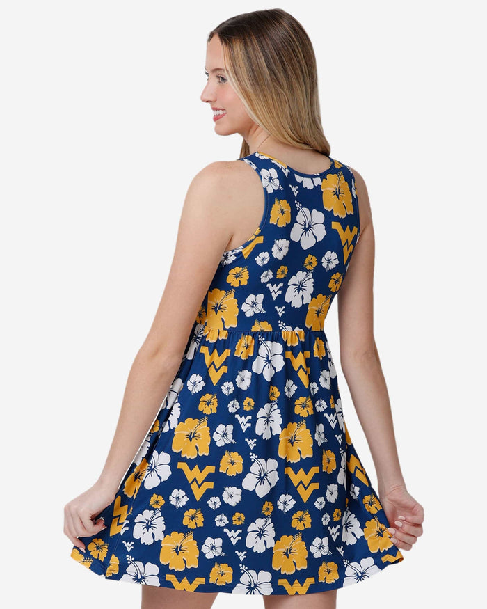 West Virginia Mountaineers Womens Fan Favorite Floral Sundress FOCO - FOCO.com