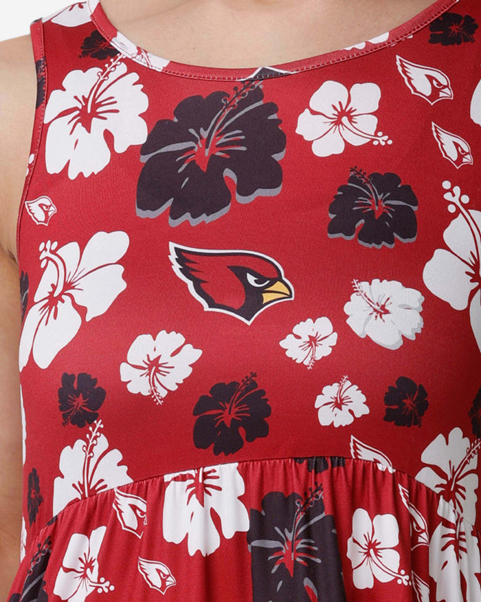 Arizona Cardinals Womens Fan Favorite Floral Sundress FOCO - FOCO.com