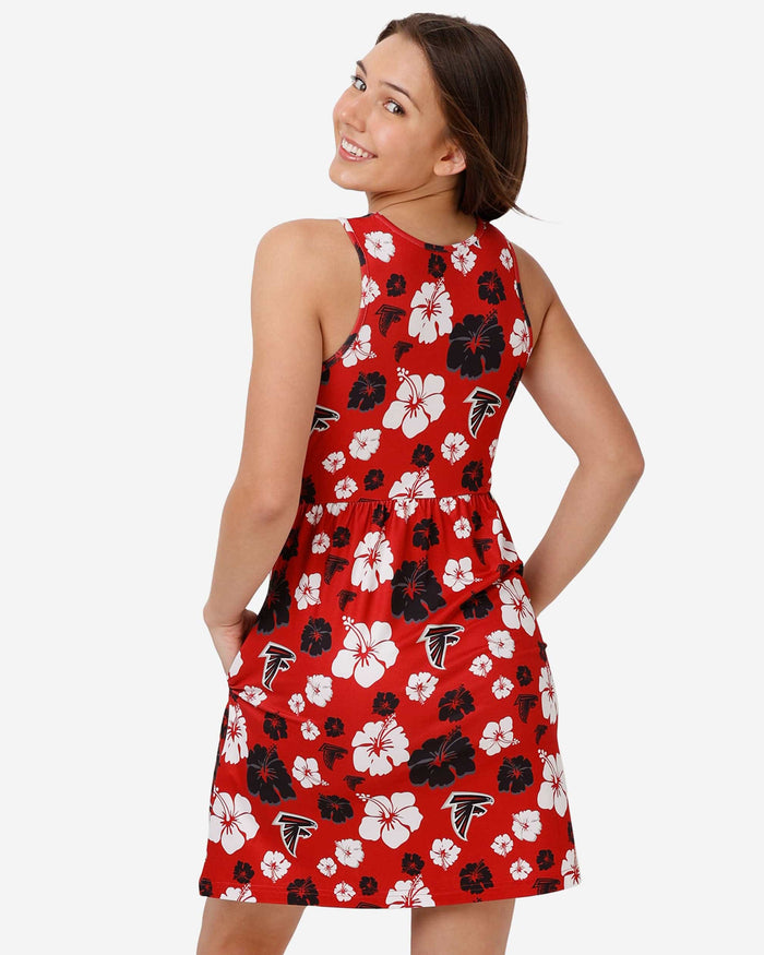 Atlanta Falcons Womens Fan Favorite Floral Sundress FOCO - FOCO.com